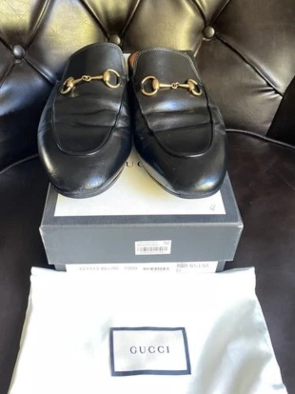 GUCCI Women's Princeton Horsebit Mules